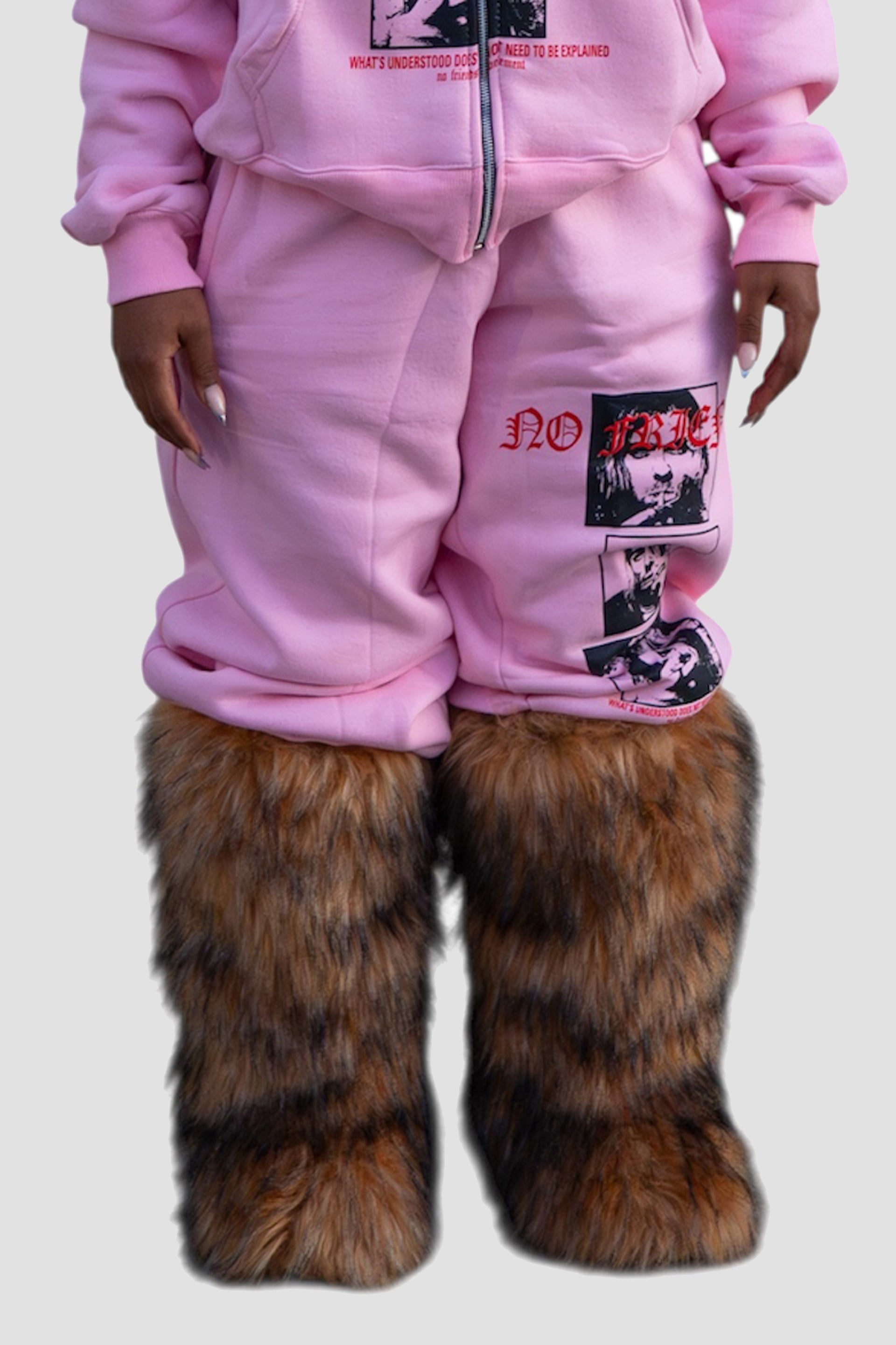 NF® Friends With Cobain Pink Pants